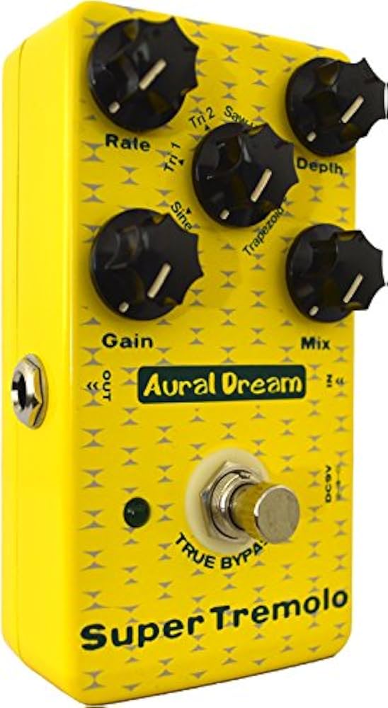 Amazon | Aural Dream Super Tremoloギターエフェクターは6つの